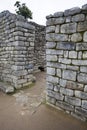 Stone wall at Machu Picchu, Peru Royalty Free Stock Photo