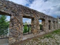 Stone Wall at Mill Race Park