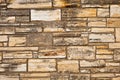 Stone wall of natural stones Royalty Free Stock Photo