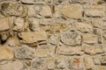 Stone wall of old Castle