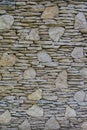 Stone wall rustic texture big seamless background Royalty Free Stock Photo