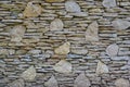 Stone wall rustic texture big seamless background Royalty Free Stock Photo