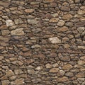 Stone wall seamless texture Royalty Free Stock Photo