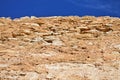 Stone Wall Sky Background Royalty Free Stock Photo