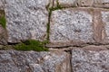 Stone wall stock photo. Stone brick background