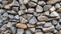 Stone Wall. Texture. Abstract Royalty Free Stock Photo