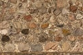 Stone wall texture. Royalty Free Stock Photo