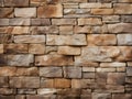 Stone wall texture background, grey stone siding with different sized stones. Stones Perfectly Placed. Gray stone wall background