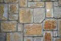 Stone wall texture background natural color. Modern stone brick wall background. Stone texture. Royalty Free Stock Photo