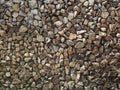 Stone wall texture Build adhesion with cement