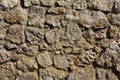 Stone wall texture on the navodari beach