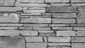 Gray brick wall background. Royalty Free Stock Photo