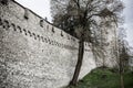 Stone Wall and Tower of Museggmauer - Luzern, Switzerland Royalty Free Stock Photo