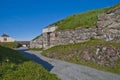 Stone walls at fortress (enveloppen 2) Royalty Free Stock Photo