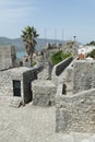 Stone walls of the Kanli Kula Fortress Royalty Free Stock Photo