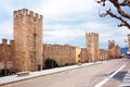 Stone walls of Monblanc