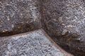 The stone walls of Sacsayhuaman. Cusco, Peru Royalty Free Stock Photo