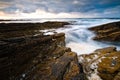 Stone water landscape Royalty Free Stock Photo