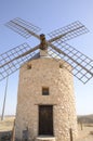 Stone windmill in Belmonte countryside