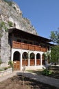 Stone wooden church