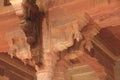 Stone Work In Amber Fort. Royalty Free Stock Photo