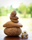 Stone zen spa Royalty Free Stock Photo