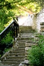 Stoned stair Royalty Free Stock Photo