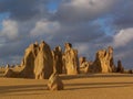 Stoneformation in desert Royalty Free Stock Photo