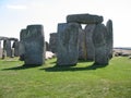 Stonehenge in August Royalty Free Stock Photo