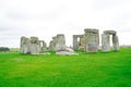 Stonehenge with Blue Sky in the background in England Royalty Free Stock Photo