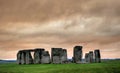 Stonehenge at dawn Royalty Free Stock Photo