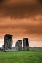 Stonehenge at dawn Royalty Free Stock Photo