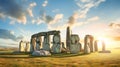 Stonehenge Memorial: Scottish Ale Travel With 3d Panorama Lcran