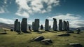 Stonehenge Scotland: Cinematic Sets With Dreamlike Figures In 8k Resolution