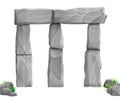 Stonehenge old dolmen or temple Royalty Free Stock Photo