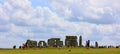 Stonehenge is a prehistoric monument on Salisbury Plain in Wiltshire.