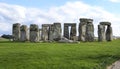 Stonehenge prehistoric monument in Wiltshire, Salisbury, England Royalty Free Stock Photo