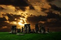 Stonehenge ruins Royalty Free Stock Photo