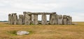 Stonehenge, Salisbury Plains, Central England Royalty Free Stock Photo