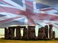 Stonehenge on Salsbury Plain - England.