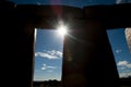 Stonehenge Silhouette