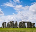 Stonehenge Standing Stones Prehistoric Monument Royalty Free Stock Photo