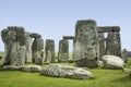 Stonehenge standing stones wiltshire england Royalty Free Stock Photo