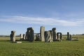 Stonehenge in Wiltshire County - England Royalty Free Stock Photo