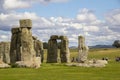 Stonehenge a ring of standing stones, is a prehistoric monument in Wiltshire, England,