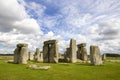 Stonehenge a ring of standing stones, is a prehistoric monument in Wiltshire, England, Royalty Free Stock Photo