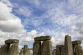 Stonehenge a ring of standing stones, is a prehistoric monument in Wiltshire, England, Royalty Free Stock Photo