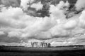 Stonehenge a ring of standing stones, is a prehistoric monument in Wiltshire, England, Royalty Free Stock Photo