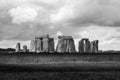 Stonehenge a ring of standing stones, is a prehistoric monument in Wiltshire, England, Royalty Free Stock Photo