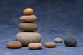 Stones Rock Stack Background Royalty Free Stock Photo